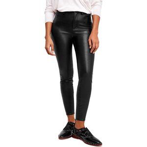 Free People Vegan Leather High-Rise Skinny 26